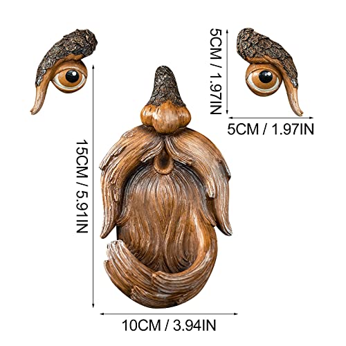 BTMIEY Mangeoires à oiseaux uniques en résine pour extérieur et intérieur, décoration de jardin, 15*6 CM, (BTM09152) – vue 2