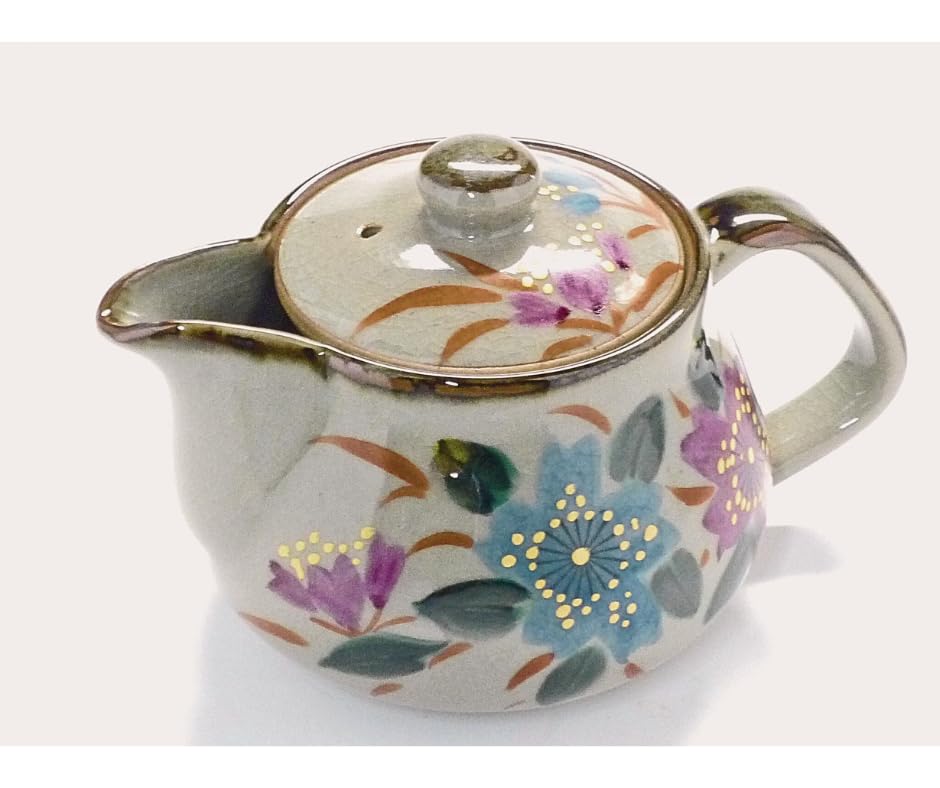 九谷焼急須和柄桜