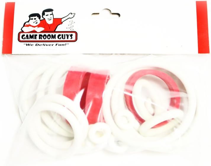 Game Room Guys 1981 Bally Fireball 2 Pinball White Rubber Ring Kit