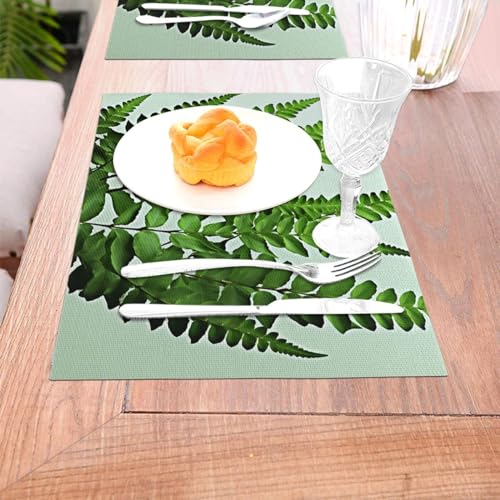 Sets de table lavables pour protéger des taches et de la chaleur - 4