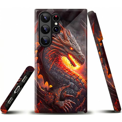 AIRWEE Fire Dragon Phone Case for Samsung Galaxy S26 Ultra 6.9"