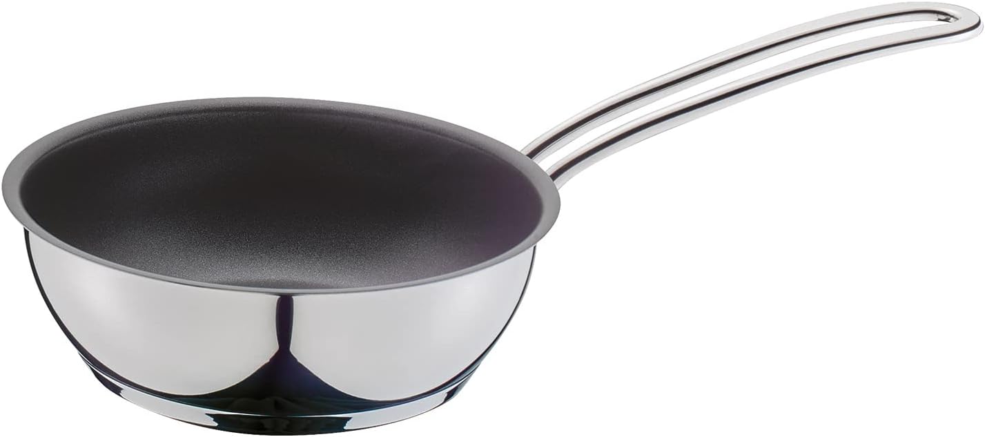 Küchenprofi Capri 5.5-Inch Stainless Steel Nonstick Mini Skillet for One Egg - Induction-Safe Fry Pan - Egg Pan