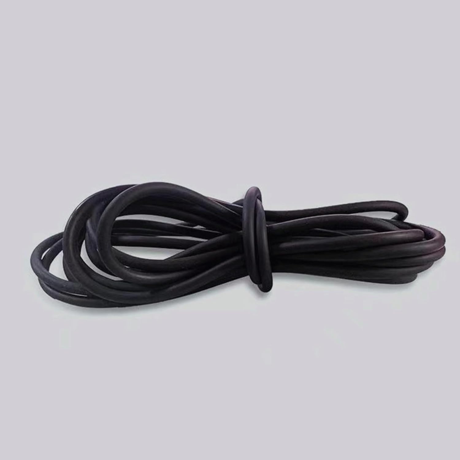 Striscia di tenuta in gomma piena, Striscia di tenuta in gomma da 1 m Guarnizione O-Bar rotonda solida nera Resistenza all'olio Diametro 1-25 mm Asta in silicone