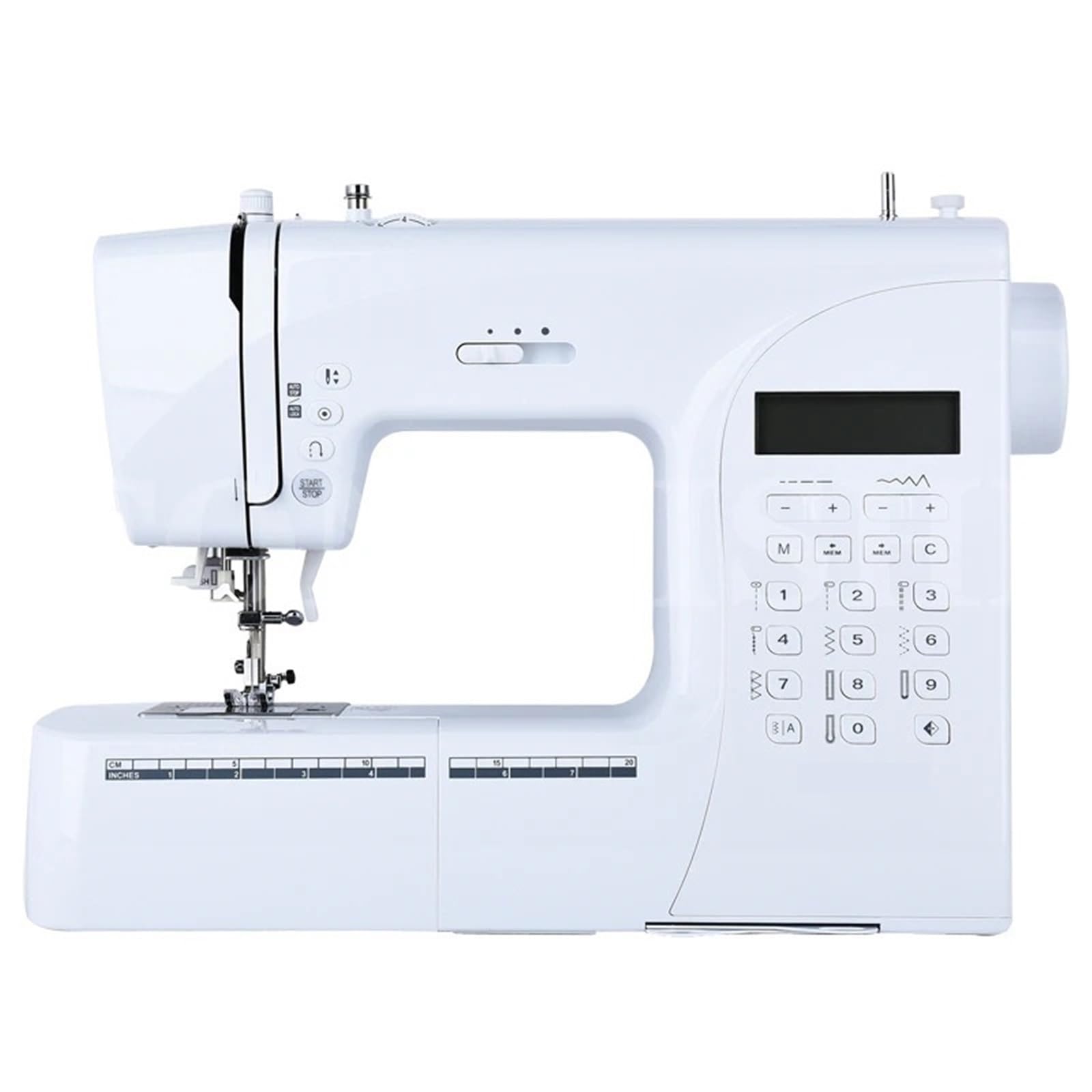 Edede One Color Sewing Machine, Heavy Machinery Electronic Household Sewing Machine Multifunctional Electric Eat Thickness Fully Automatic With Overlock