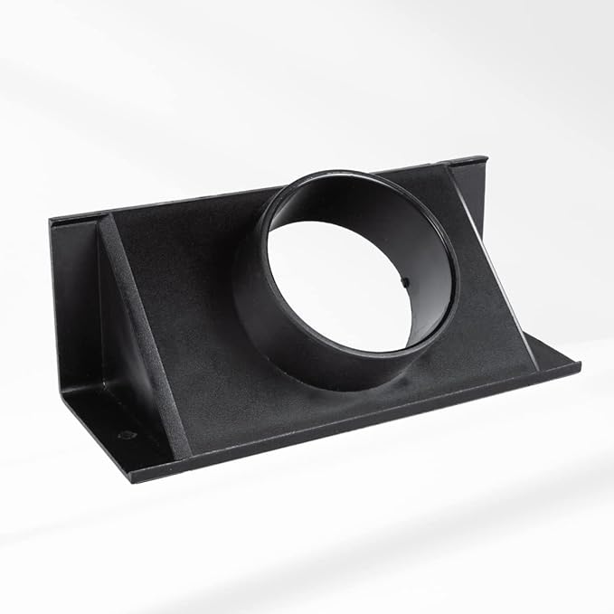 POWERTEC 70152 Router Table Dust Port 2.5 inch x 6.5 inch