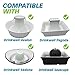 PET STANDARD Filters for PetSafe Drinkwell Avalon, Pagoda, Sedona & Seascape Fountains, 12-Pack - New Version