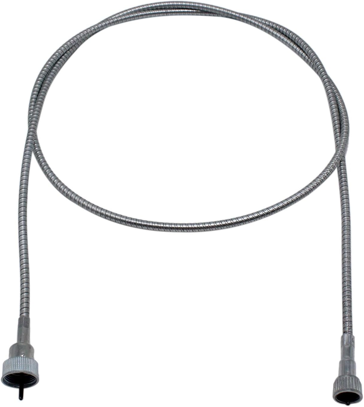 70" Speedometer Speedo Cable with Metal Housing Assembly Compatible with Chevy Compatible with GMC Compatible with GM Pickup Trucks 1947-1972