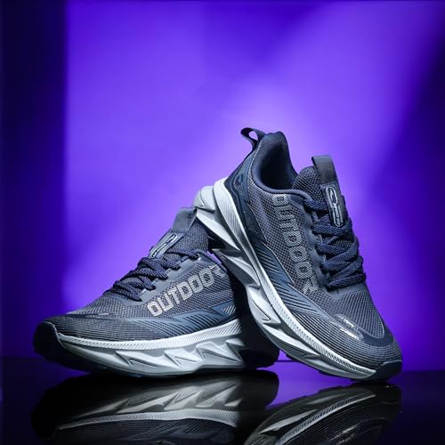 Image of ASIAN Quantum-32 Men's Sports Shoes | Grippy Outdoor Hiking, Running & Walking Sneakers | Lightweight, Durable, Breathable Knit Comfort Shoes for Men