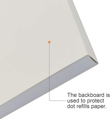 Miniatura 5 de Papel de recambio sin perforar, tamaño carta, hojas sueltas para carpeta de anillosinsertos de planificador de cuadernos, 100 hojas200 páginas,