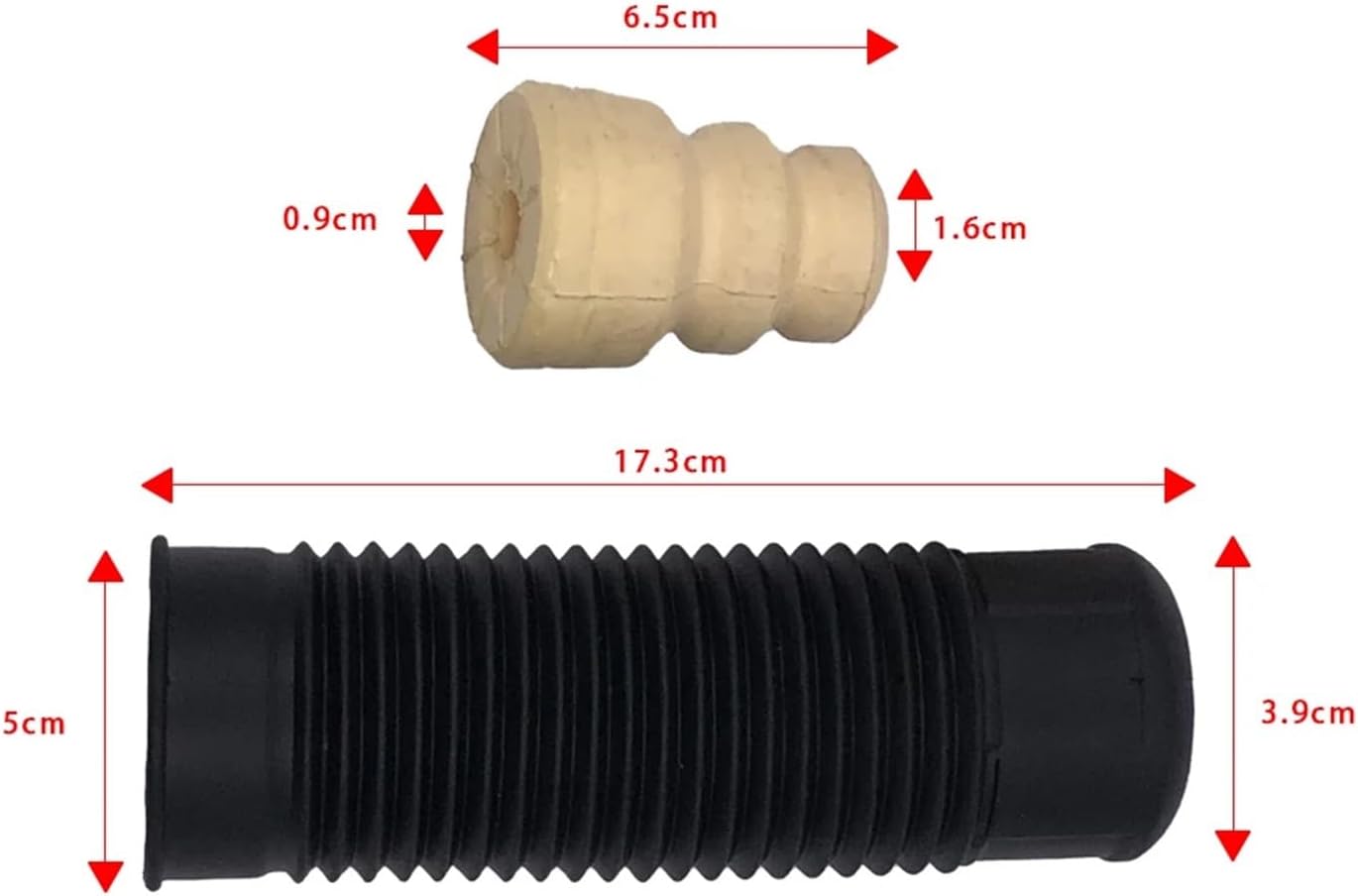 Car Front Shock Absorber Buffer Rubber Boot Set Dust Cover, For ELYSION RR7 2012-2016 2.4L, For Eighth generation, For Accord CP2 Air Suspension Dust Cover