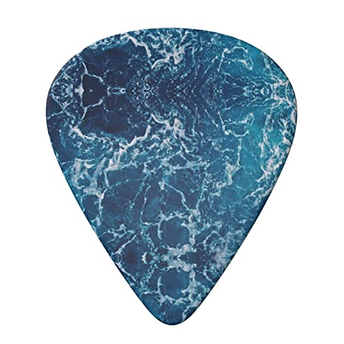 Lot de 6 médiators pour guitare acoustique, guitare électrique, basse, ukulélé sur le thème de l’océan tropical, fin… - Les Beatles, Paul McCartney, John Lennon, RIngo Starr, George Harrison Lot de 6 médiators pour guitare acoustique, guitare électrique, basse, ukulélé sur le thème de l'océan tropical, fin… – Image 4