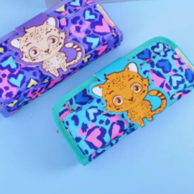 Image of Premium Pen Pencil Pouches for Kids Geometry Box for School Stationary Supplies Pencils Pouch for Girl & Boys Aesthetic case with Large Space Geometry Bags for Children Best Birthday Gifts