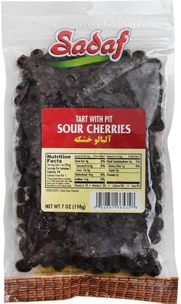 dried sour cherries
