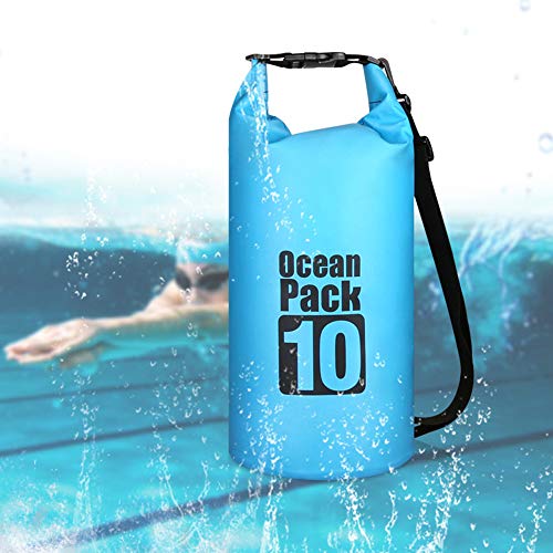 Anself 10L / 15L / 20L / 30L Ao Ar Livre À Prova D 'Água Mochila Seca Saco Flutuante Rolo Superior