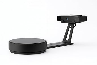 EinScan-SE White Light Desktop 3D Scanner,0.1 mm Accuracy, 8s Scan Speed, 700mm Cubic Max Scan Volume, Fixed/Auto Scan Mode, Lowest Cost Professional Level 3D Scanner, Windows-only