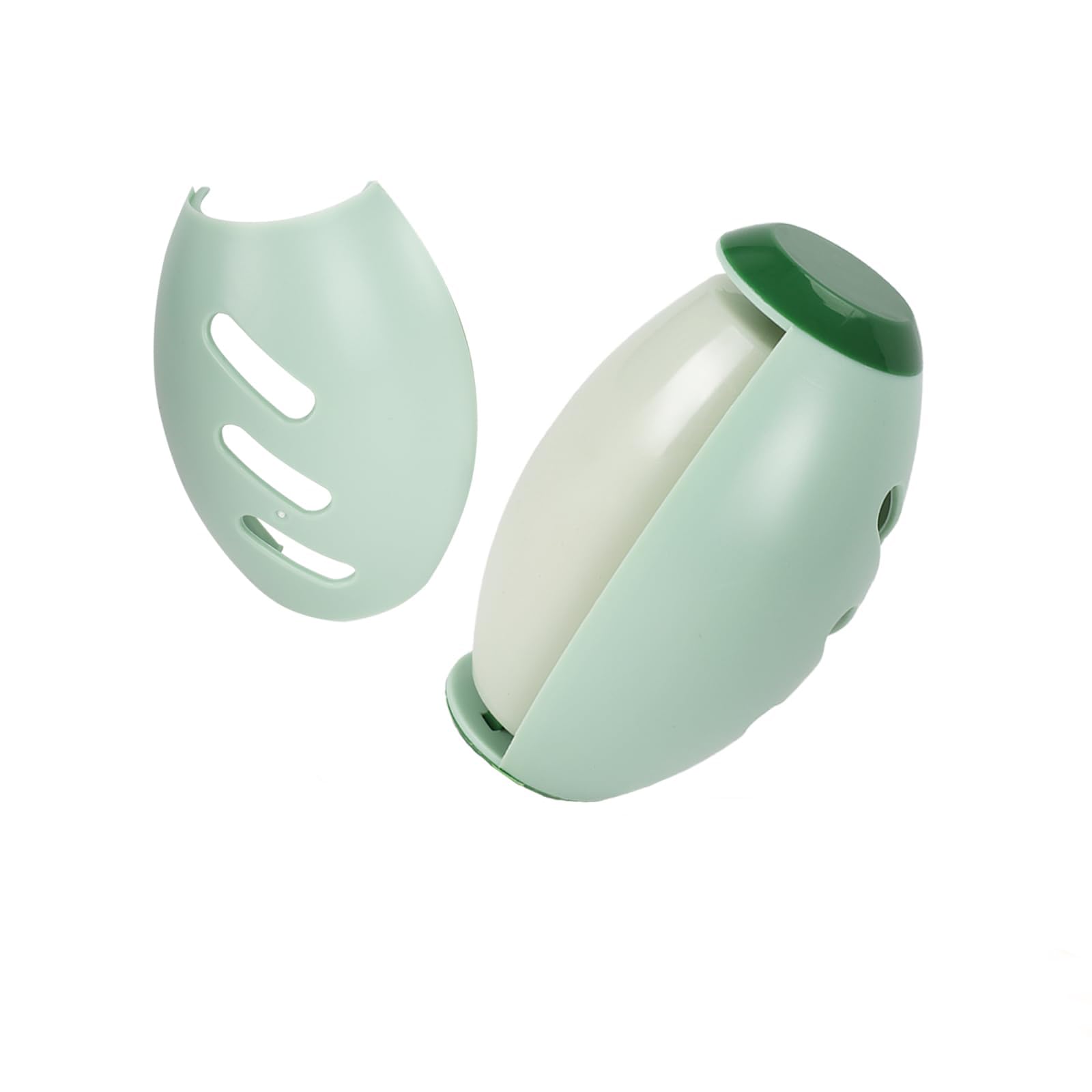 Lint Roller,Washable & Portable Pet Hair Remover for Clothes,Furniture & Car Green Reusable Extra Sticky Gel Travel-Size Mini Lint Roller for Dog & Cat Hair