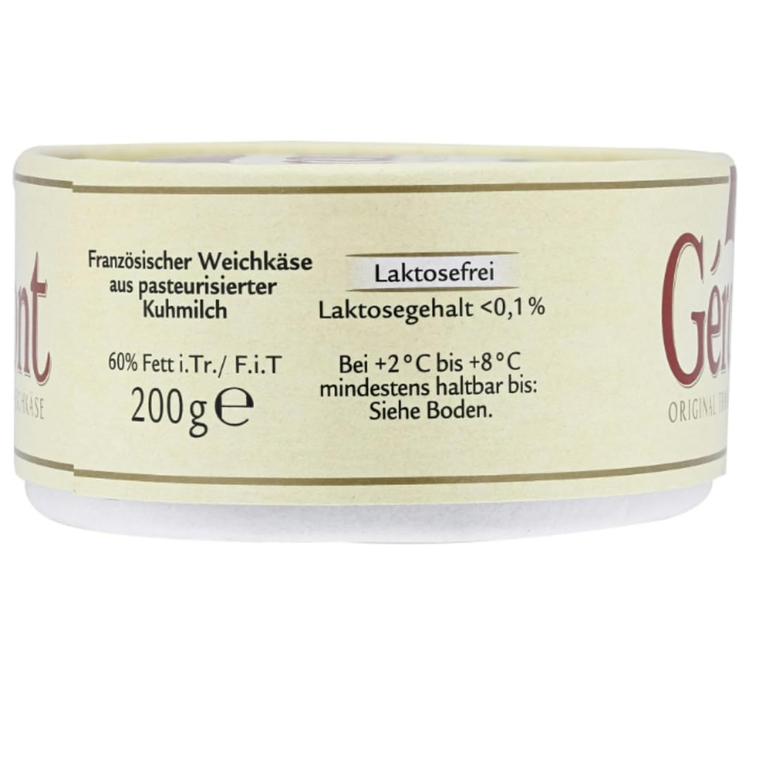 Gierramont Weichkäse Natur Käse Weichkäse Käse Französischer Käse 200 Gramm, 4er