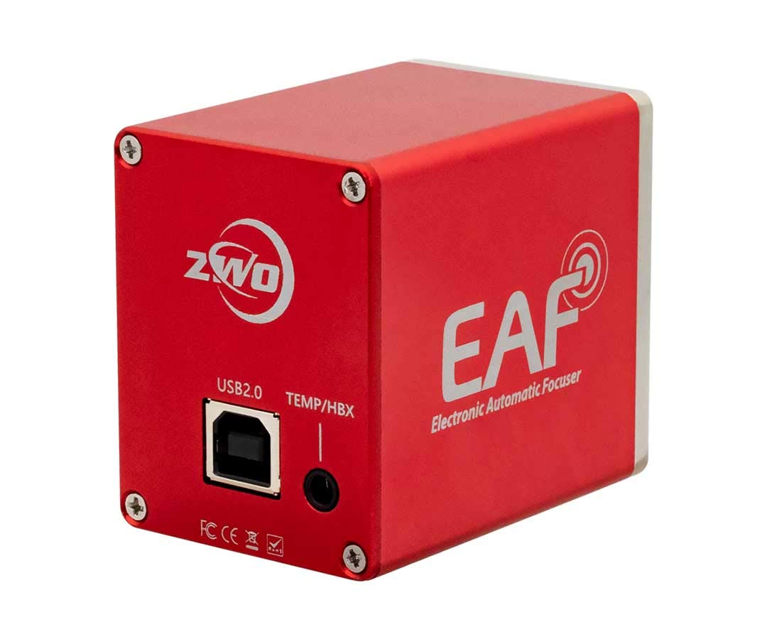 ZWO EAF USB Motorfokus Komplettset mit Handcontroller und Sensor / 5-V Stromversorgung über USB, ZWO-5V-EAF-A
