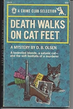 Paperback Death walks on cat feet Book