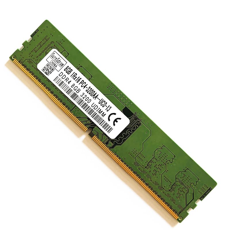 DDR4 UDIMM RAM 8GB 3200MHz Desktop Memory 288pin DDR4 8GB 1RX16