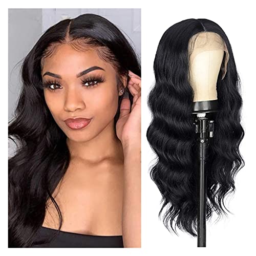 Perruque synthétique indétectable longue et ondulée pour masquer la perte de cheveux - 2