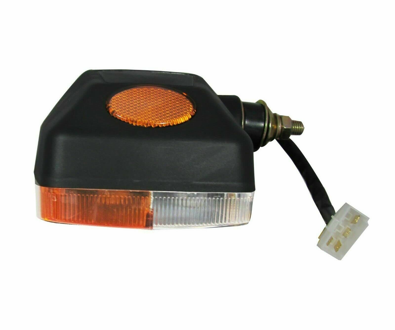 J/J Fanali Fari Anteriori con Frecce Dx Sx Cavo 3 Luci Trattore Ruspa Caricatore