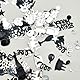 18 Konfetti Deko Geburtstag 18 Geburtstagsdekoration Tischdeko Geburtstag dekoration Confetti 18. Streudeko Schwarz Silber Frauen Männer
