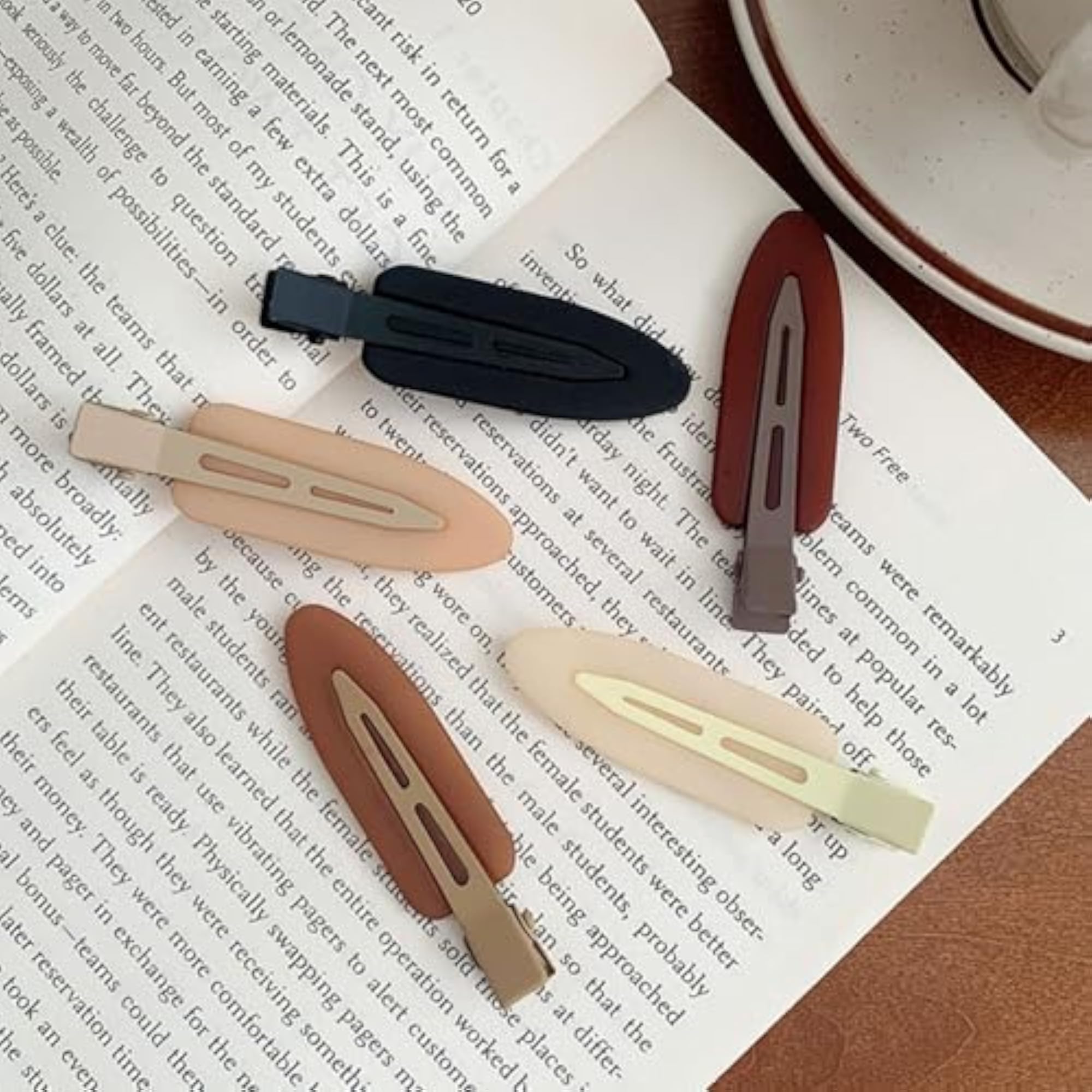 Pack of 10 No Bend Hair Clips for Women, Styling Essentials