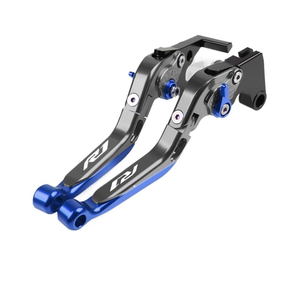 EMQDCAZ for YZF R1/R1M/R1S 2015-2021 CNC Clutch Lever Brake Set Adjustable Folding Handle Levers Motorcycle Parts Brake Clutch Reservoir Levers