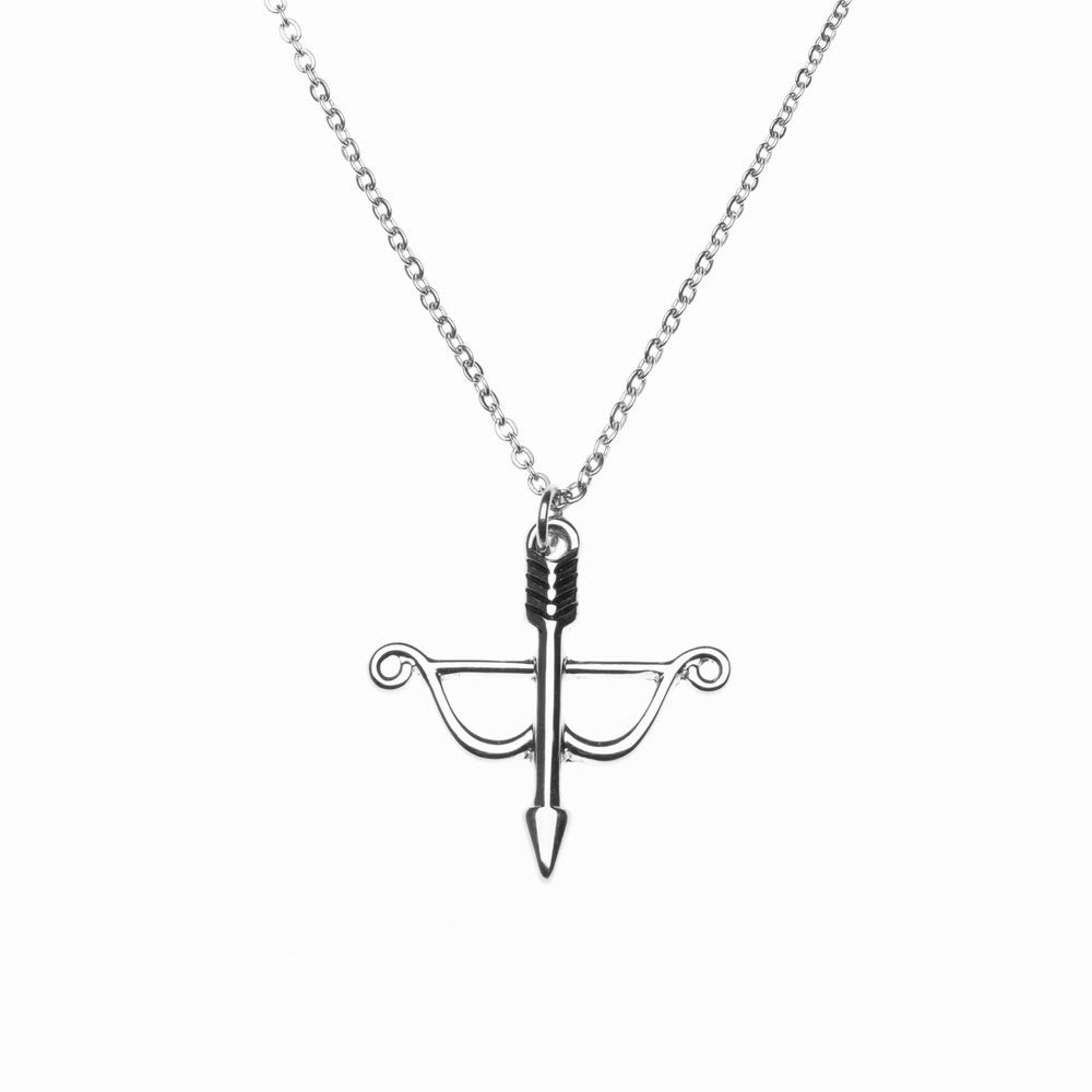 Sportybella Archery Charm Necklace - Archery Jewelry, Gift For Women, Teens and Girls