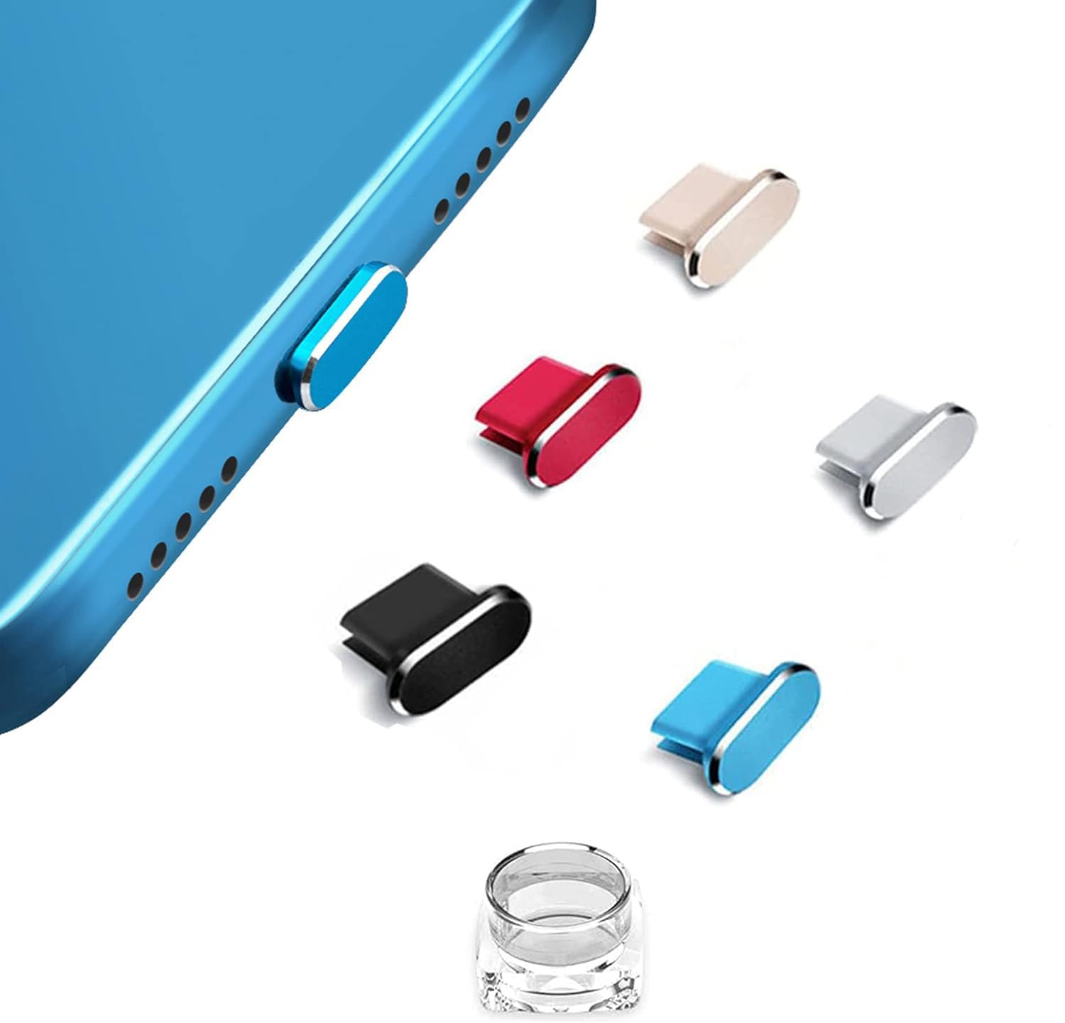 Enclave C-Type Charging Dust Port Protective Cap for Android Mobile Devices and Laptops, Dustproof Plug, Compatible with Mobiles and Laptops. (Mix) (B0D97VSFN6) Amazon Price History, Amazon Price Tracker