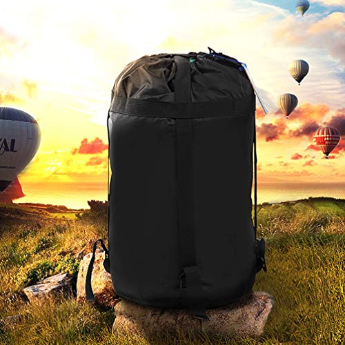 Bolsa de compressão portátil para dormir, 2 peças da BESPORTBLE, bolsa de armazenamento, bolsa de ed