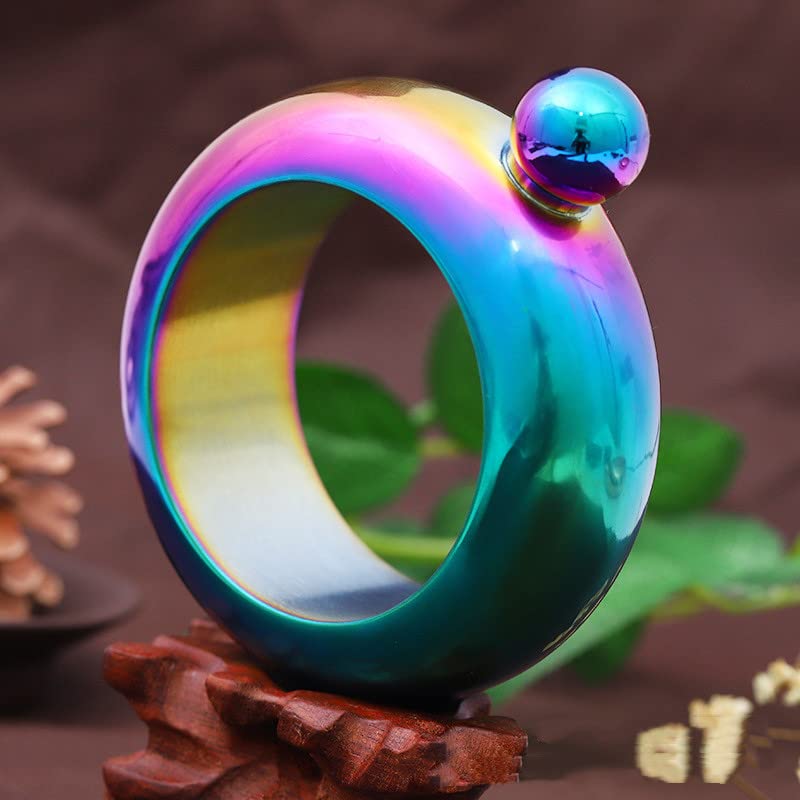 Pulsera de acero inoxidable para bebidas alcohólicas, whisky, licor, joyería de acero inoxidable para fiesta y reina (colorido)