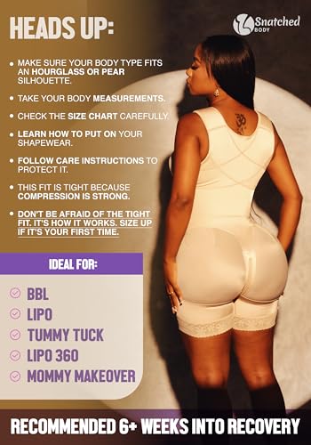 Image of Snatched Body Stage 2 Faja with Bra | BBL Body Faja Post-Op & Everyday Shapewear | Fajas Colombianas Moldeadoras Post Surgery