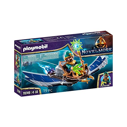 PLAYMOBIL Novelmore 70749 Violet Vale - Magier der Lüfte, Empfohlen ab 4 Jahren
