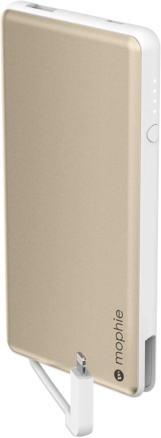 Hоt Dеаlѕ mophie powerstation Plus External Battery with Built in Cables for Smartphones and Tablets (6,000mAh) - Gold Hоttеѕt Sаlе mophie powerstation Plus External Battery with Built in Cables for Smartphones and Tablets (6,000mAh) - Gold