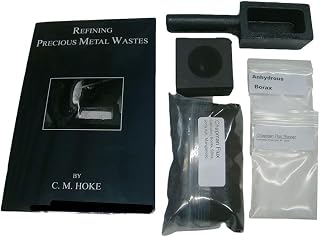 Refining Precious Metal Wastes + Chapman Flux,Thinner,Borax +2 Molds
