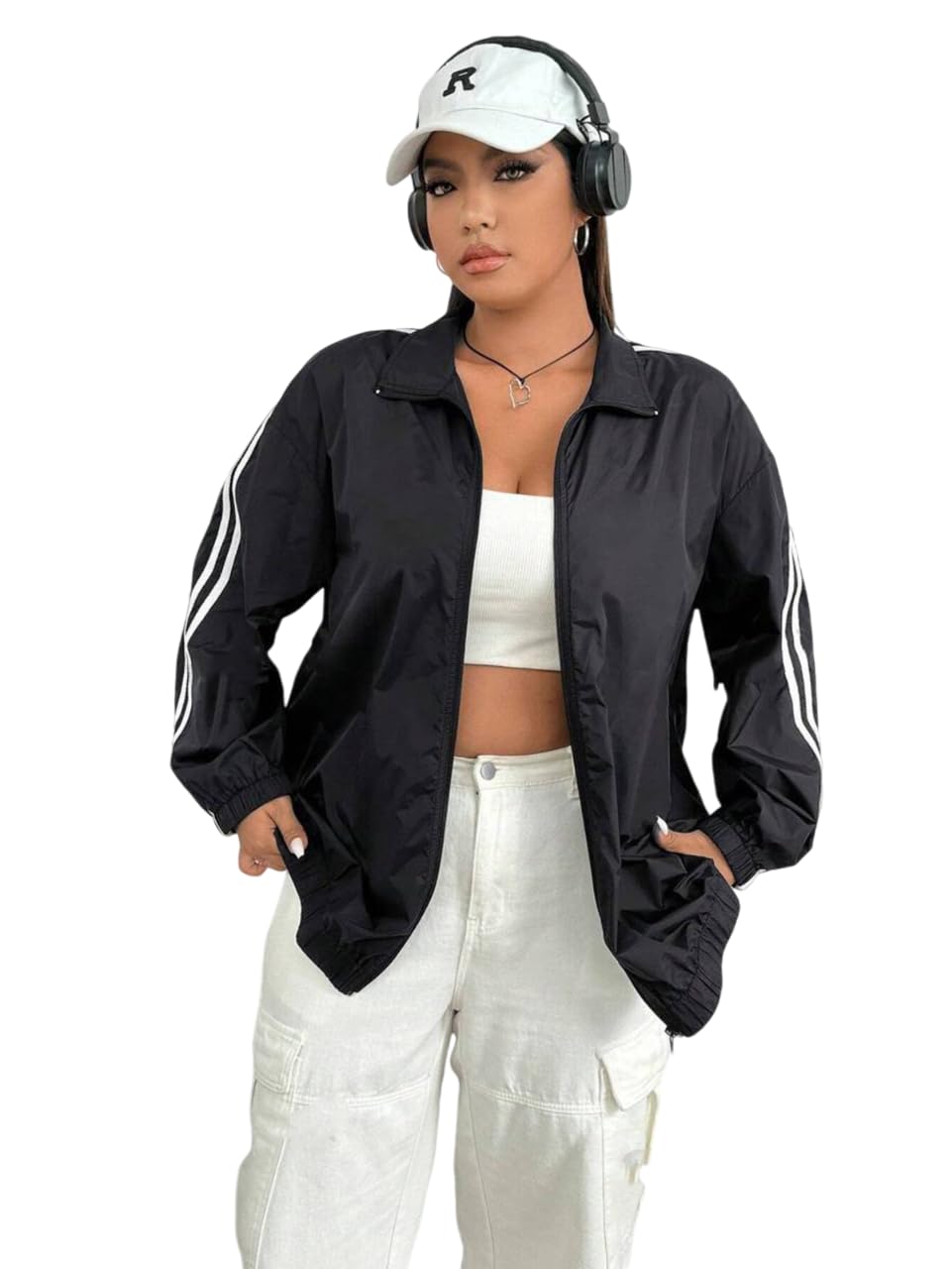 Modern Zip Zipper Jacket,Bomber Jacket,Women Casual Jacket,Jacket11,Zipper Jacket For Women.-picture-41