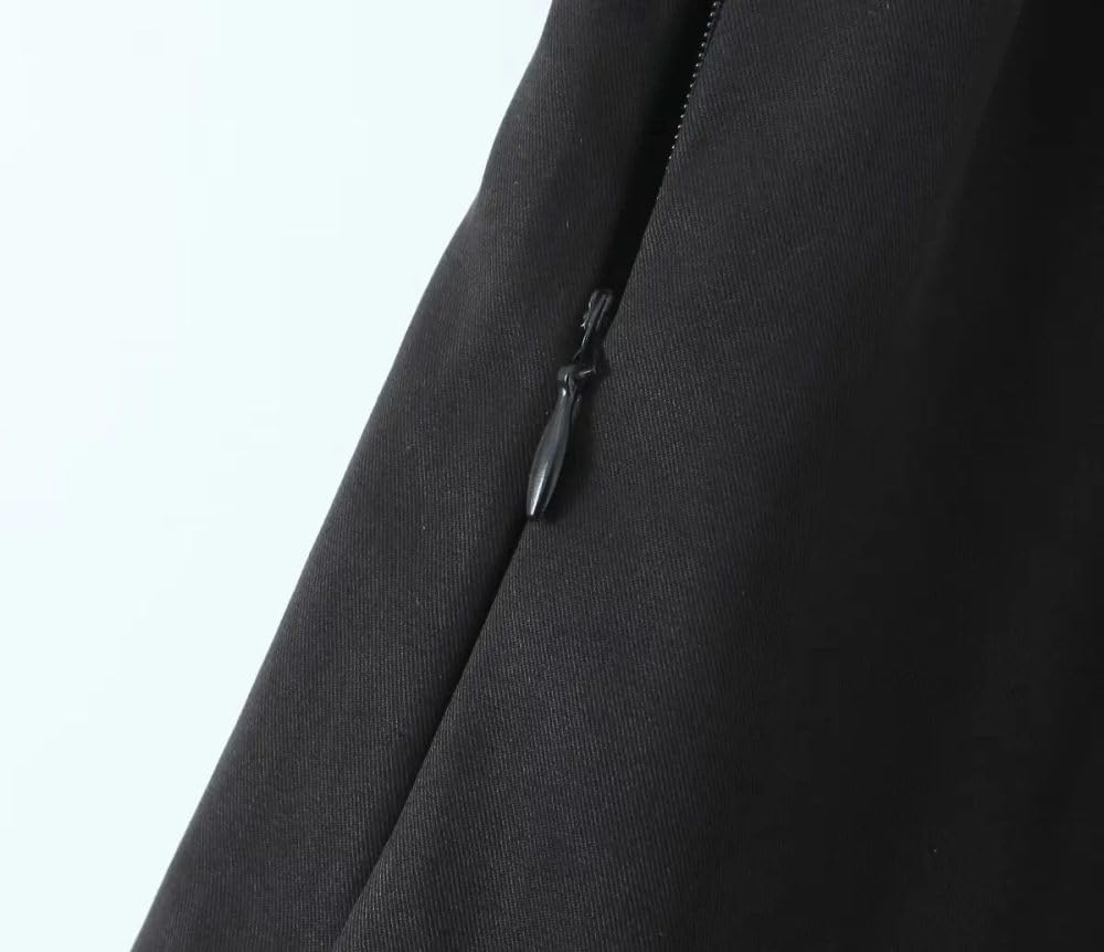 SWEPER Jupe Courte Femme - Mini Jupe D'Été Élégante pour Femmes, À Lacets, Paquet Latéral, Hanche, Double Nœuds, Ajouré, Bas Décontractés