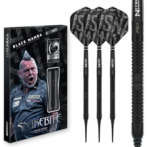 Dardos profesionales de tungsteno RED DRAGON, la precisión de Peter Wright en tu juego
