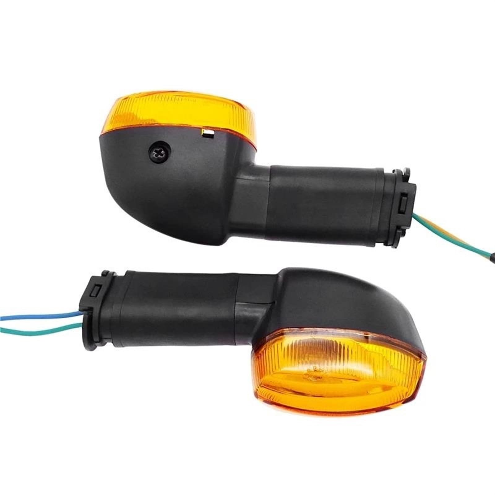 1 Paio Indicatore di direzione Posteriore Anteriore Moto Indicatore Luminoso Ambra Lampeggiante per Y&amaha MT10 MT07 MT09 Tracer FZ-07 YBR125 Indicatori di direzione