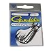 Gamakatsu Offset Shank Round Bend Worm Hook-5 Per Pack (Black, 5/0)