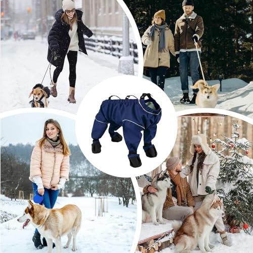 Abrigo de invierno para perros cachorros ropa transpirable caminar al aire libre 5