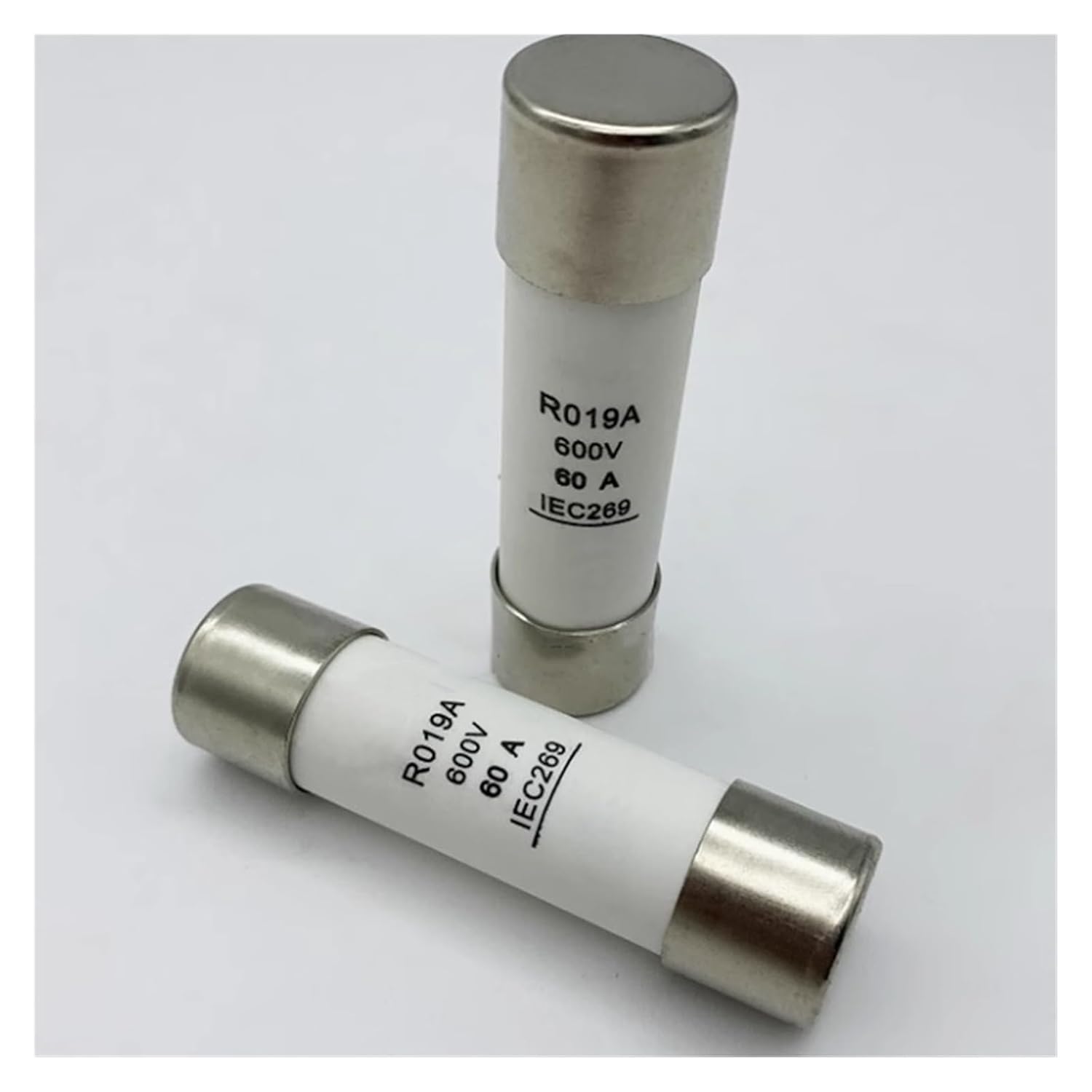 1pcs Fuse R019A RO19A 32A 40A 60A 63A Ceramic Fuse Tube 600V 20.5 * 76 20.5x76(R019A-40A)