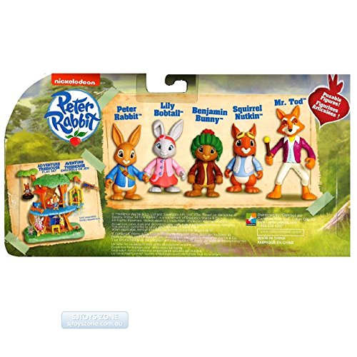 peter rabbit wooden playset