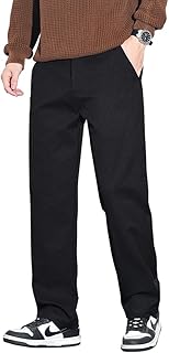 [BesBet] ズボン メンズ ストレートパンツ イージーパンツ ロングパンツ ボトムス リラックス シンプル ビジカジ ゆったり 大きいサイズ 無地 定番 人気 秋服 冬服 春服