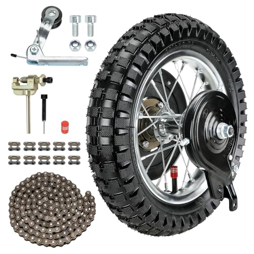 XIKOBY 12-1/2 x 2.75 12.5x2.75 Rear Wheel Assembly