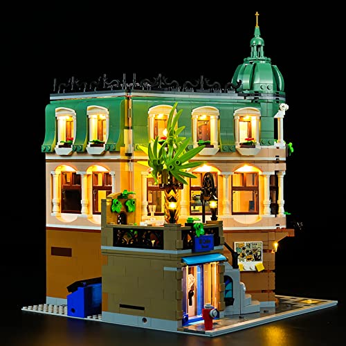 BOOVAX Beleuchtungsset für Lego Boutique Hotel 10297 - Beleuchtung Lichtset (Nur Beleuchtung) (Classic Licht) – Bild 3
