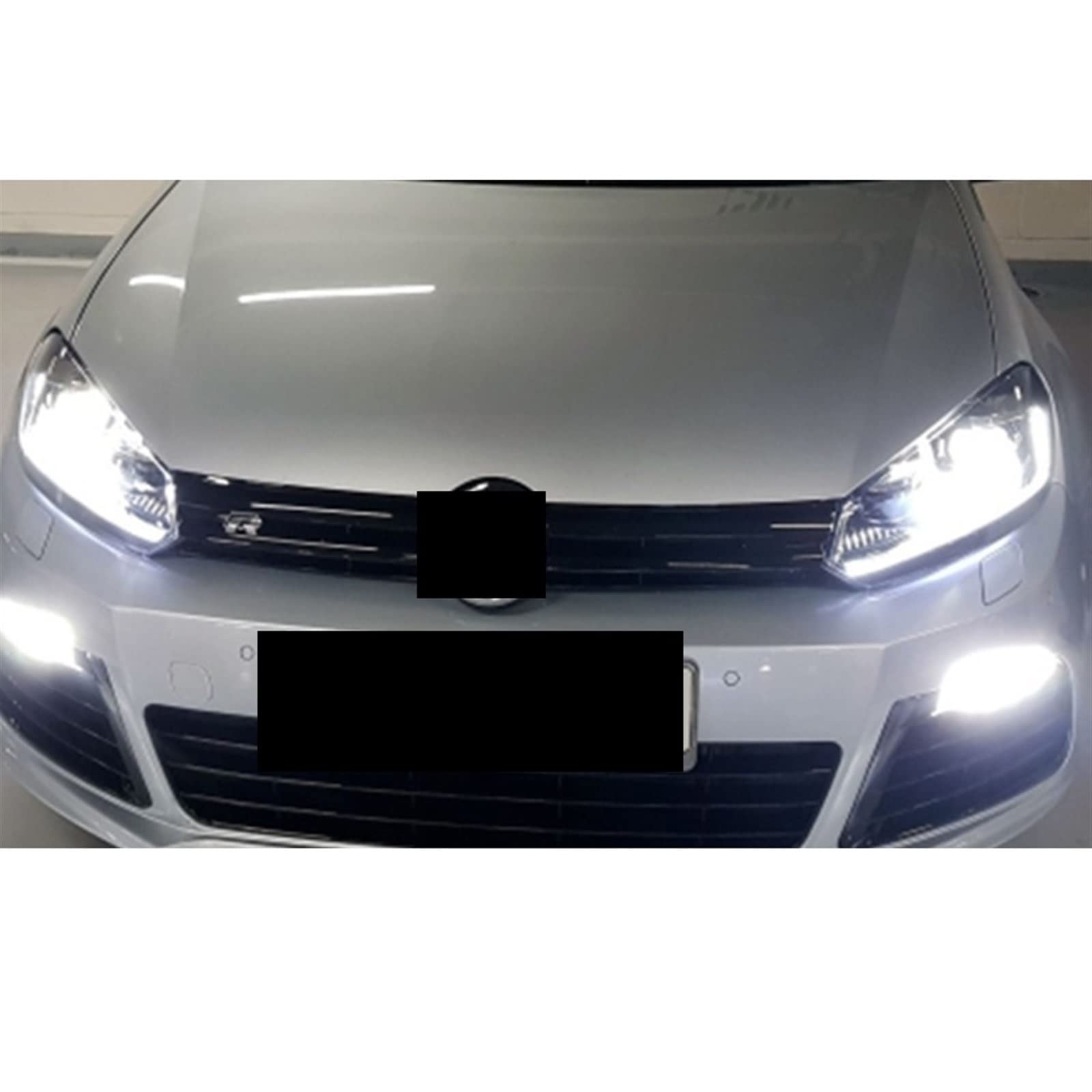 Akcesoria samochodowe stylizacja lampa czołowa kompatybilna z reflektorami VW Golf 6 2009-2012 Golf 6 reflektor DRL lampka sygnalizacyjna Hid Bi Xenon