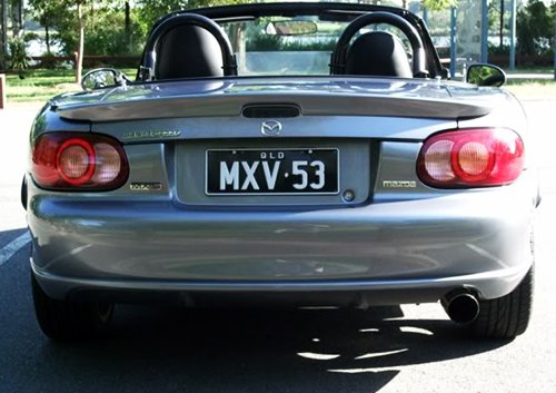Überrollbügel für Mazda MX-5 Miata Roadster NA NB 1989–05 Schwarz